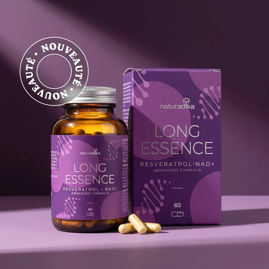 Formule multi-polyphénols + NAD+ pour la longévité cellulaire